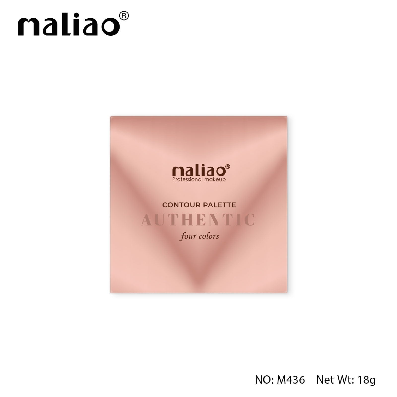 Maliao Authentic Contour Palette - Sculpt and Define with 4 Stunning Shades| CLASSIC IVORY |BUFF BEIGE |SOFT TRUFFLE |COCONUT - Maliao Makeup